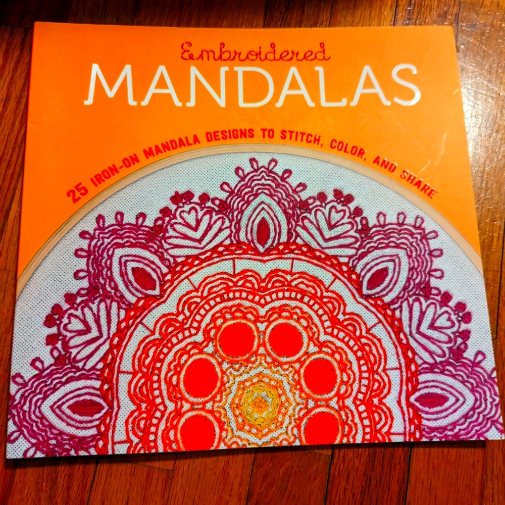 Mandalas Embroidery Book